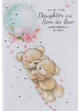 With Love, Daughter And Son-in-Law Anniversary Wishes